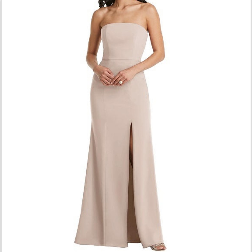 Dessy Group Dress BB134: Cameo color